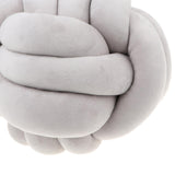 Maxbell Knot Ball Pillows Room Decoration Plush Toys Baby Photography Props Grey