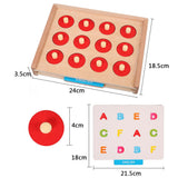 Maxbell Memory Matching Game with 10 Sheets Matching Cards Kids Educational Toys