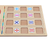 Maxbell Wooden Arithmetic Learning Box Educational Montessori Materials Math Toys