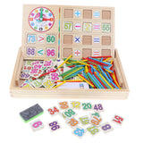 Maxbell Wooden Arithmetic Learning Box Educational Montessori Materials Math Toys