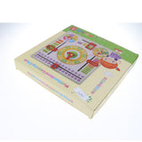Maxbell Intelligent Early Learning Education Wooden Calendar Toy Clock Chart Kids