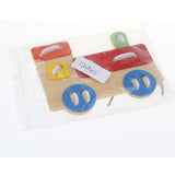 Maxbell Kids Wooden Montessori Toy Train Lacing Threading Game Educational Toy Gift