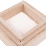 Maxbell Children Montessori Toy Wooden Magnification Blocks Buliding Stacking Toy