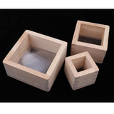 Maxbell Children Montessori Toy Wooden Magnification Blocks Buliding Stacking Toy
