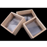 Maxbell Children Montessori Toy Wooden Magnification Blocks Buliding Stacking Toy