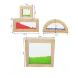 Maxbell Children Montessori Toy Wooden Rainbow Sound Blocks Buliding Stacking Toy