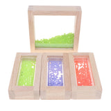 Maxbell Children Montessori Toy Wooden Rainbow Sound Blocks Buliding Stacking Toy