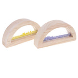 Maxbell Children Montessori Toy Wooden Rainbow Sound Blocks Buliding Stacking Toy