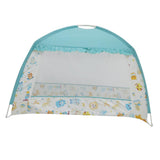 Maxbell Baby Crib Tent for Bed Mosquito Net Canopy Safety Playpen Blue 75 x 150 cm