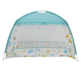 Maxbell Baby Crib Tent for Bed Mosquito Net Canopy Safety Playpen Blue 75 x 150 cm