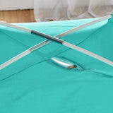 Maxbell Baby Crib Tent for Bed Mosquito Net Canopy Safety Playpen Blue 75 x 150 cm