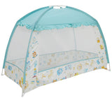Maxbell Baby Crib Tent for Bed Mosquito Net Canopy Safety Playpen Blue 75 x 150 cm