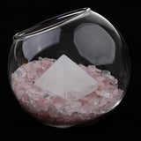 Maxbell Pyramid Crystal Bonsai Meditation Reiki Crystal Relaxation Home Office Decor