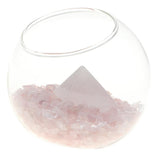 Maxbell Pyramid Crystal Bonsai Meditation Reiki Crystal Relaxation Home Office Decor