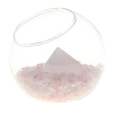 Maxbell Pyramid Crystal Bonsai Meditation Reiki Crystal Relaxation Home Office Decor