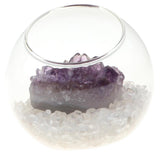 Maxbell Amethyst Cluster Bonsai Meditation Reiki Crystal Relaxation Home Decor