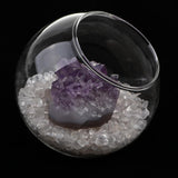 Maxbell Amethyst Cluster Bonsai Meditation Reiki Crystal Relaxation Home Decor
