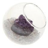 Maxbell Amethyst Cluster Bonsai Meditation Reiki Crystal Relaxation Home Decor