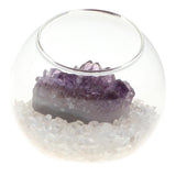 Maxbell Amethyst Cluster Bonsai Meditation Reiki Crystal Relaxation Home Decor