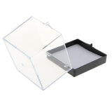 Maxbell 6.5x6.5x7cm Transparent Dustproof Display Case for Rock & Mineral Collection