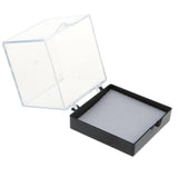 Maxbell 6.5x6.5x7cm Transparent Dustproof Display Case for Rock & Mineral Collection