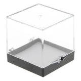 Maxbell 6.5x6.5x7cm Transparent Dustproof Display Case for Rock & Mineral Collection