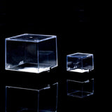 Maxbell 6.5x6.5x7cm Transparent Dustproof Display Case for Rock & Mineral Collection