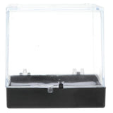 Maxbell 6.5x6.5x7cm Transparent Dustproof Display Case for Rock & Mineral Collection