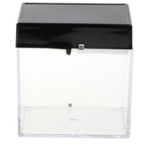 Maxbell 6.5x6.5x7cm Transparent Dustproof Display Case for Rock & Mineral Collection