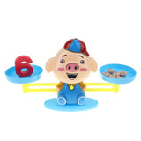 Maxbell Math Game Toys - Pig Numbers Balance Game Educational Toy Learning Math