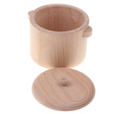 Maxbell Wooden Solid Beech Tableware Kid Pretend Play Game Kitchen Toy - Saucepan L