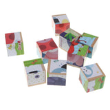 Maxbell Wooden Cube Puzzle Montessori Educational Matching Toy Insect