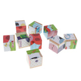 Maxbell Wooden Cube Puzzle Montessori Educational Matching Toy Insect