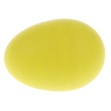 Maxbell 1 Pair of Percussion Musical Egg Shakers Egg Maracas Kids Toy Frosted Yellow