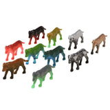 Maxbell 10 Pieces Realistic Plastic Zoo Animals Kids Toy Party Bag Favors Dog