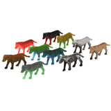 Maxbell 10 Pieces Realistic Plastic Zoo Animals Kids Toy Party Bag Favors Dog