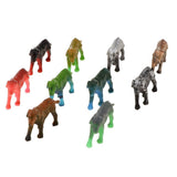 Maxbell 10 Pieces Realistic Plastic Zoo Animals Kids Toy Party Bag Favors Dog