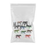 Maxbell 10 Pieces Realistic Plastic Zoo Animals Kids Toy Party Bag Favors Dog