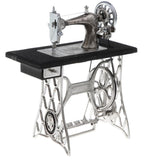 Maxbell 1:10 Alloy Diecast Sewing Machine Model Toy Desk Craft Collectibles