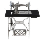 Maxbell 1:10 Alloy Diecast Sewing Machine Model Toy Desk Craft Collectibles