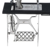 Maxbell 1:10 Alloy Diecast Sewing Machine Model Toy Desk Craft Collectibles