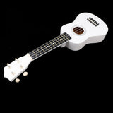 Maxbell 21" Hawaii Ukulele Mini 4 Strings Guitar for Kids Beginners White