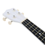 Maxbell 21" Hawaii Ukulele Mini 4 Strings Guitar for Kids Beginners White