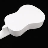 Maxbell 21" Hawaii Ukulele Mini 4 Strings Guitar for Kids Beginners White