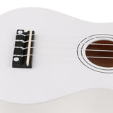 Maxbell 21" Hawaii Ukulele Mini 4 Strings Guitar for Kids Beginners White