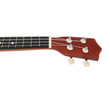 Maxbell 21" Hawaii Ukulele Mini 4 Strings Guitar for Kids Beginners Brown