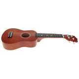 Maxbell 21" Hawaii Ukulele Mini 4 Strings Guitar for Kids Beginners Brown