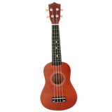 Maxbell 21" Hawaii Ukulele Mini 4 Strings Guitar for Kids Beginners Brown