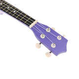 Maxbell 21" Hawaii Ukulele Mini 4 Strings Guitar for Kids Beginners Dark Purple