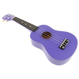 Maxbell 21" Hawaii Ukulele Mini 4 Strings Guitar for Kids Beginners Dark Purple